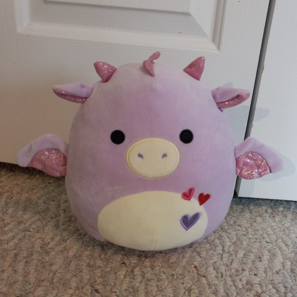Purple Dragon Squishmallow
